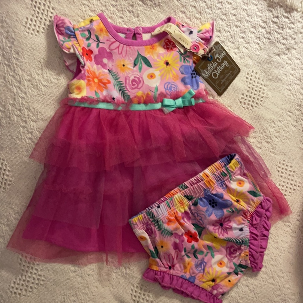 NWT 3-6 Months Matilda Jane Girls Fairy Garden